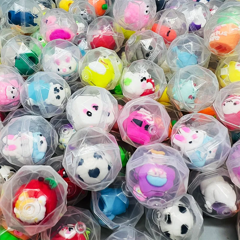 Claw Crane Machine - Oeuf torsadé transparent pour mini machine