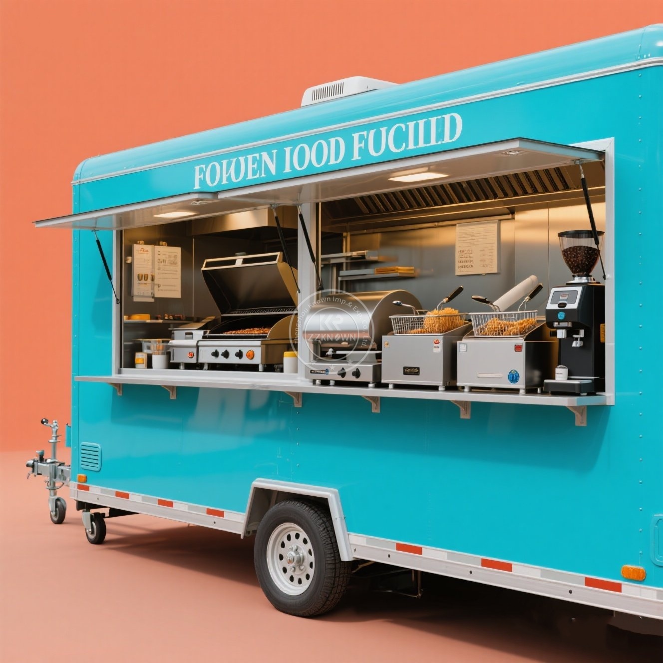 Hot Dog Vending Cart - Kiosque de crème glacée, nouveau Design,