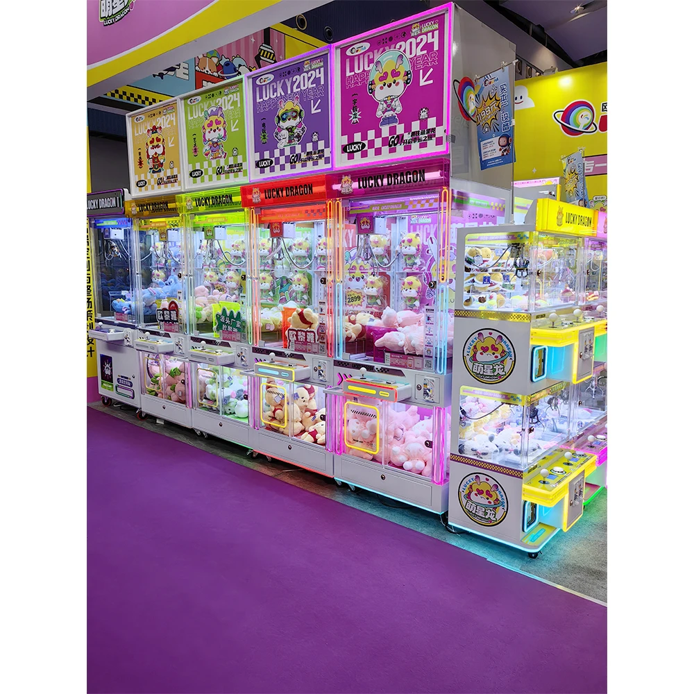 Arcade Toy Claw Vending Machine - # Nouvelle Machine à griffes colorée,