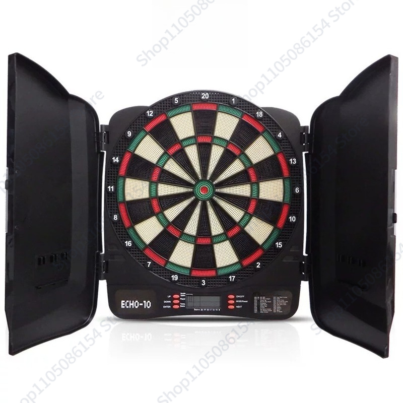 Electronic Dartboard Cabinet - Ensemble de fléchettes électroniques souples et