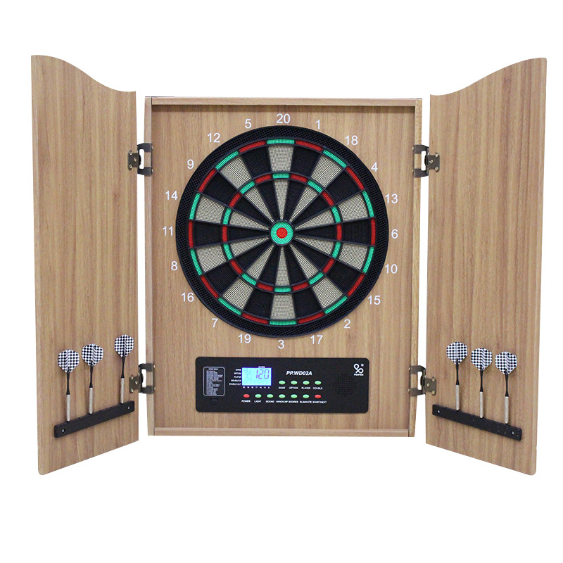 Electronic Dartboard Cabinet - Armoire de jeu de fléchettes électronique