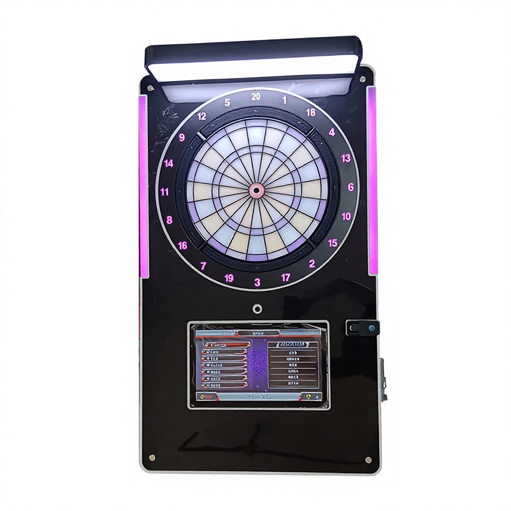 Electronic Dartboard Cabinet - Machine à fléchettes entièrement automatique, équipement