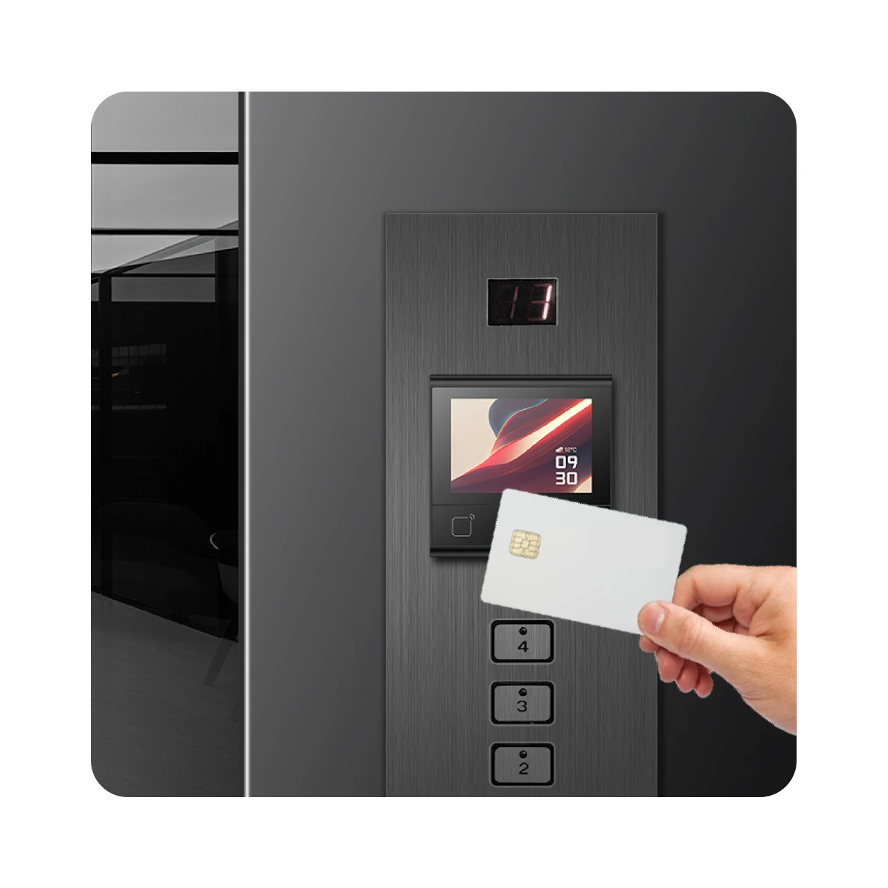 Nfc Card Reader Vending - Système de contrôle d'accès Ethernet DW200,