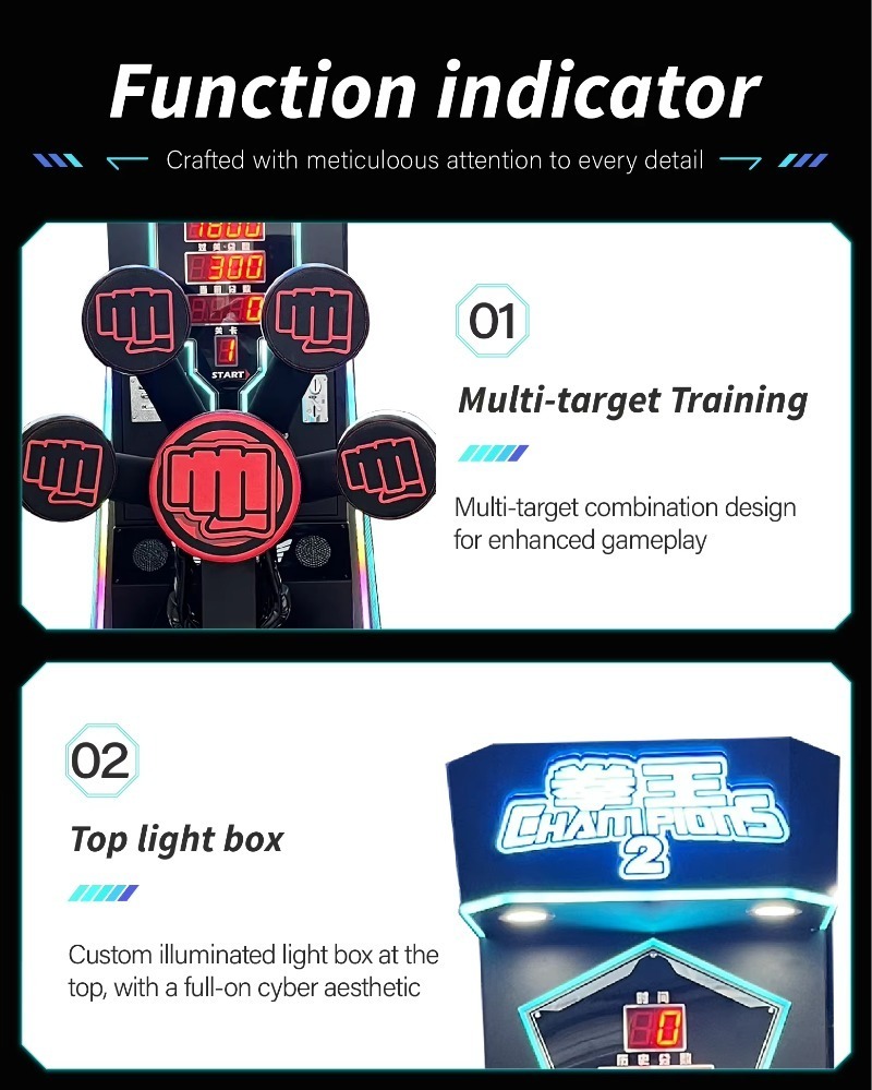 Machine de boxe commerciale Bi - Boxing Machine Arcade avis et prix