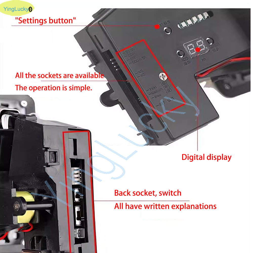 Sélecteur de pièces multi-monn - Coin Acceptor Selector avis et prix
