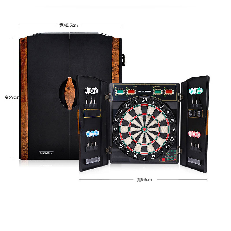 Armoire à fléchettes électroni - Electronic Dartboard Cabinet avis et prix