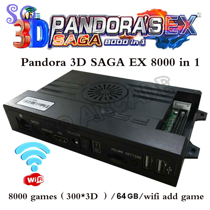 Arcade Pandora Saga Box EX2, 8 - Arcade Game Cabinet avis et prix