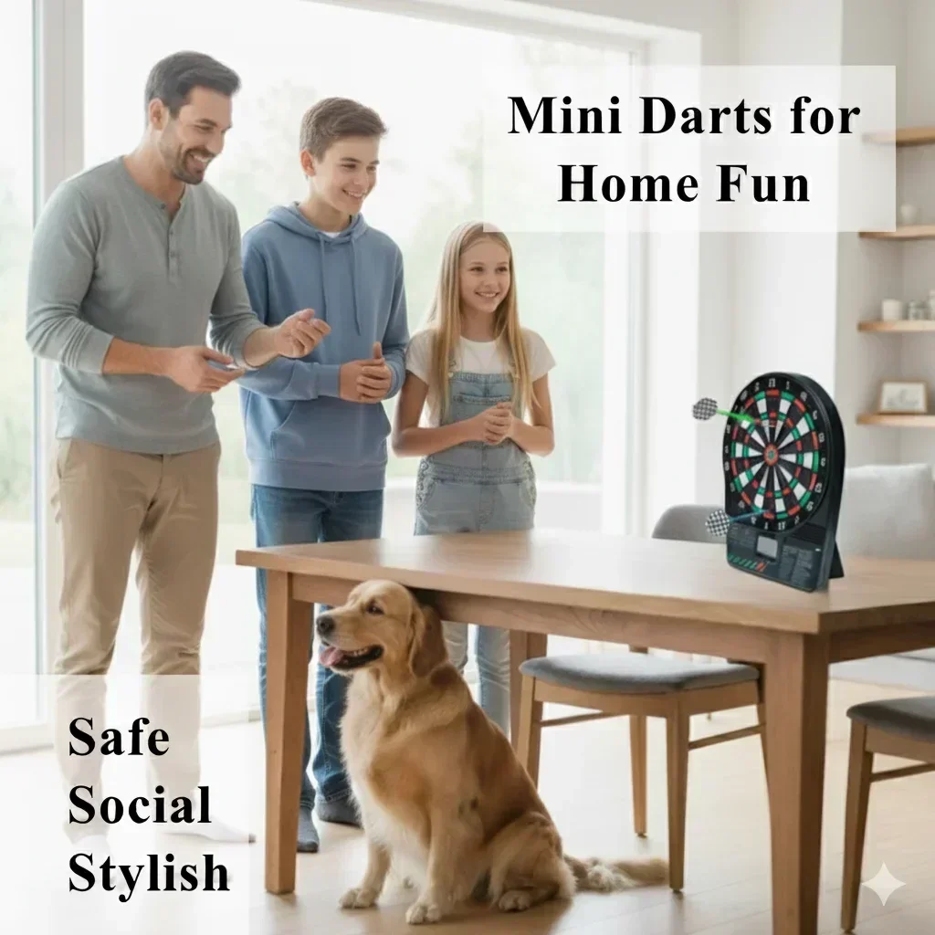 Cible de fléchettes électroniq - Electronic Dartboard Cabinet avis et prix