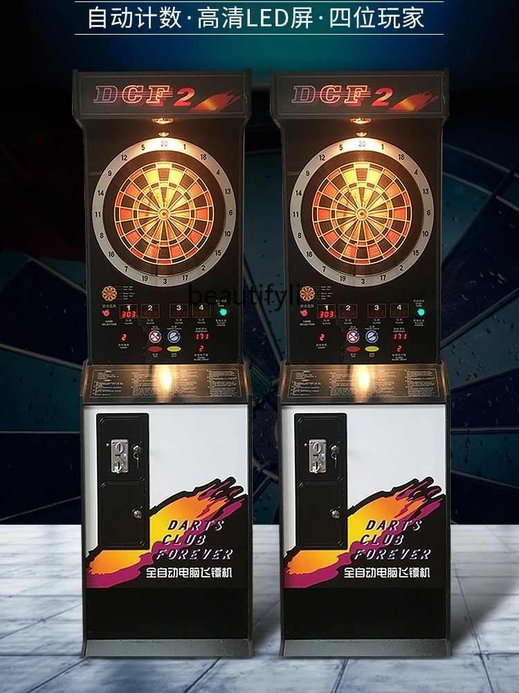 Cible verticale automatique po - Electronic Dartboard Cabinet avis et prix