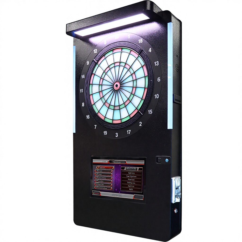 Machine à fléchettes entièreme - Electronic Dartboard Cabinet avis et prix